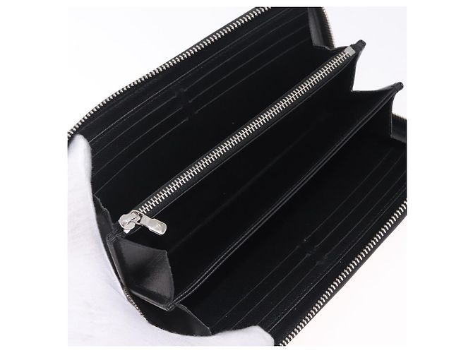 LOUIS VUITTON Epi Zippy Wallet Long Wallet Black M64838 LV - vista 9