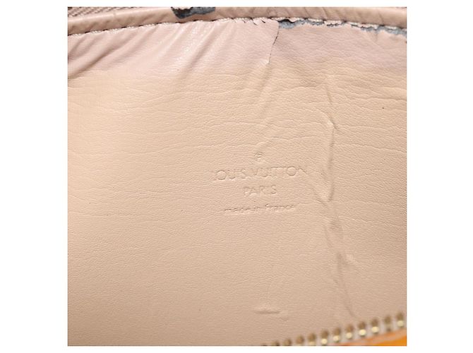 LOUIS VUITTON Monogram Vernis Bedford Hand Bag Beige M91006 LV - vue 18
