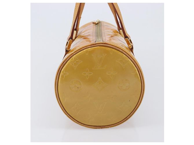 LOUIS VUITTON Monogram Vernis Bedford Hand Bag Beige M91006 LV - vue 4