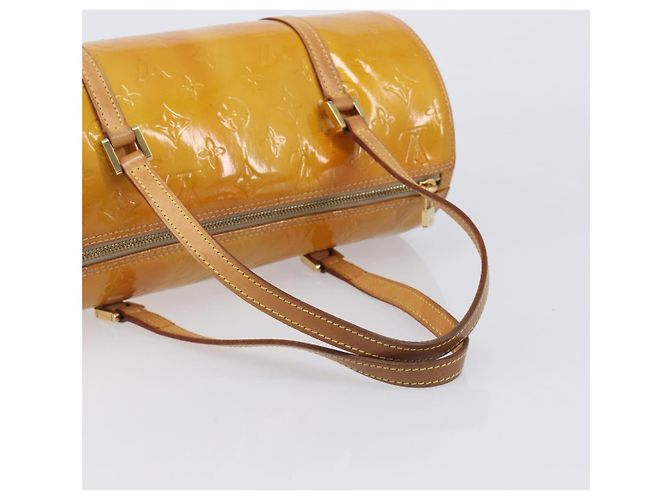 LOUIS VUITTON Monogram Vernis Bedford Hand Bag Beige M91006 LV - vue 7