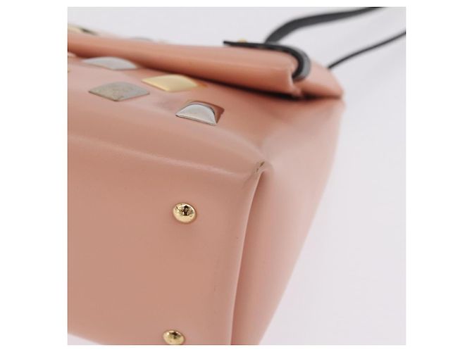 LOUIS VUITTON Sac Triangle Limited Edition PM Bag Leather Pink LV - Ansicht 12