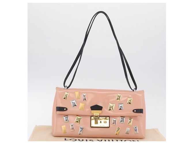 LOUIS VUITTON Sac Triangle Limited Edition PM Bag Leather Pink LV - Ansicht 28