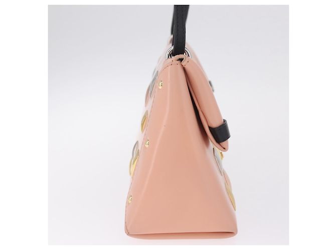 LOUIS VUITTON Sac Triangle Limited Edition PM Bag Leather Pink LV - Ansicht 5