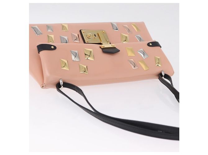 LOUIS VUITTON Sac Triangle Limited Edition PM Bag Leather Pink LV - Ansicht 6