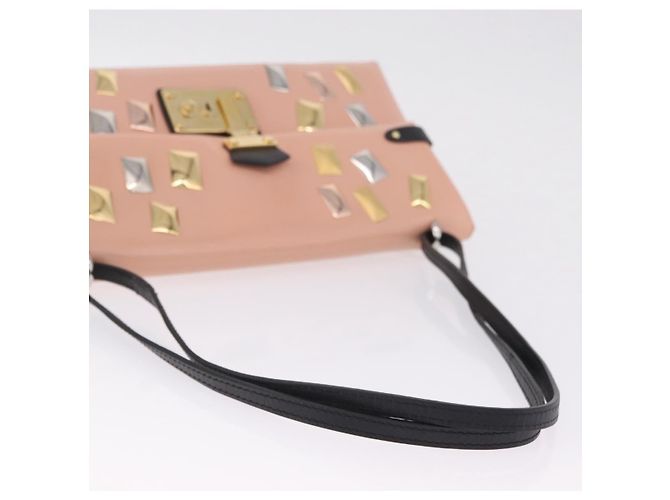 LOUIS VUITTON Sac Triangle Limited Edition PM Bag Leather Pink LV - Ansicht 7