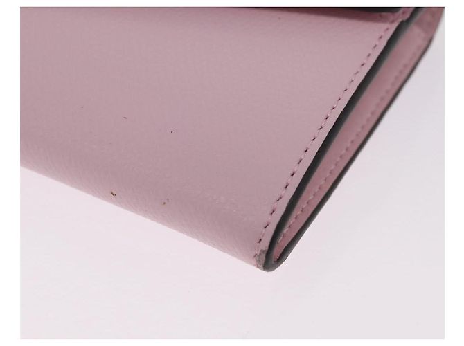 FENDI Cartera Larga Continental Piel Pink Gold - vista 10