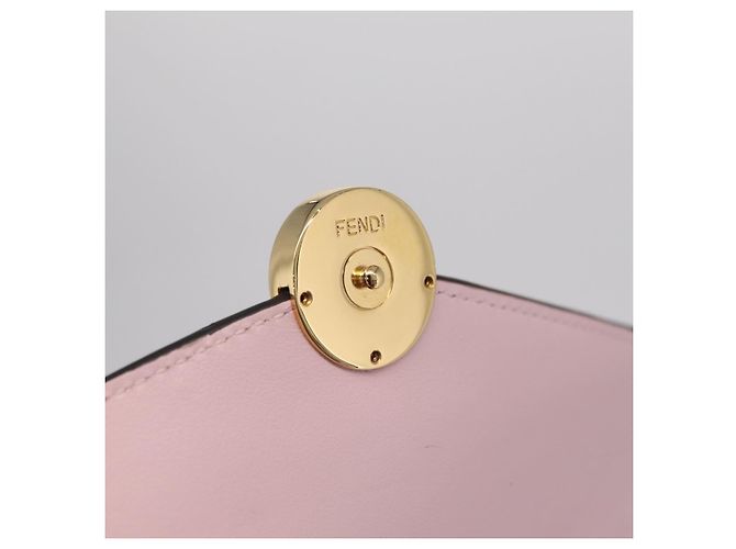 FENDI Cartera Larga Continental Piel Pink Gold - vista 16