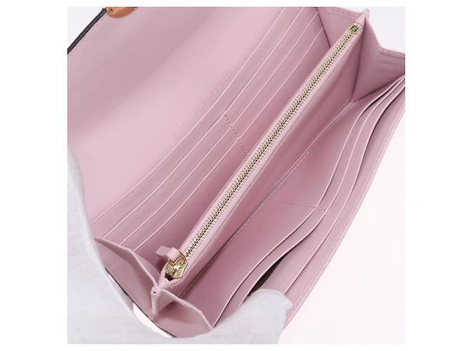 FENDI Cartera Larga Continental Piel Pink Gold - vista 18