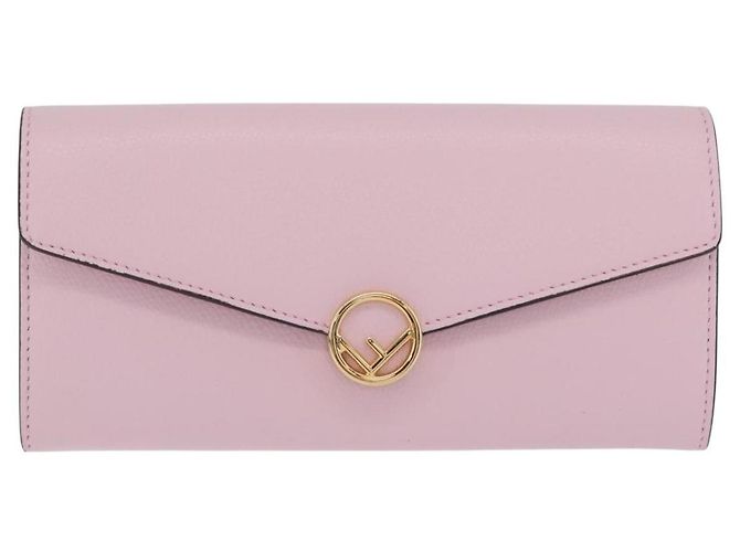 FENDI Cartera Larga Continental Piel Pink Gold - vista 2