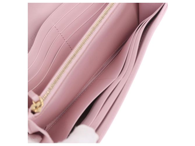 FENDI Cartera Larga Continental Piel Pink Gold - vista 21