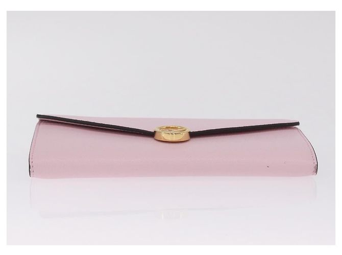 FENDI Cartera Larga Continental Piel Pink Gold - vista 8
