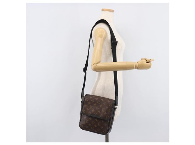 LOUIS VUITTON Monogram Macassar Bus PM Shoulder Bag M56717 LV - Ansicht 23