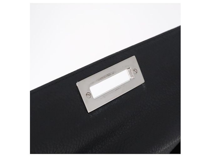 Salvatore Ferragamo Sofia Gancini Bag Leather 2way Black Silver - vista 20