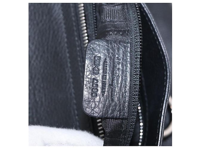 Salvatore Ferragamo Sofia Gancini Bag Leather 2way Black Silver - vista 30