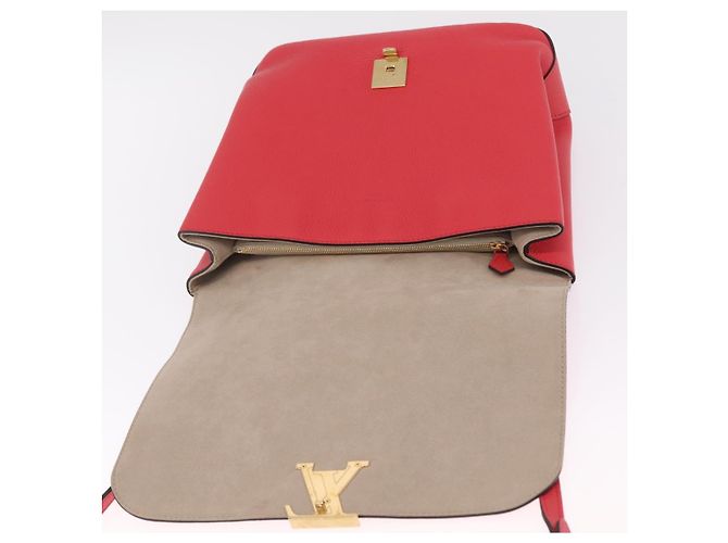 LOUIS VUITTON Parnasea Volta Hand Bag Leather Red M50287 LV - vista 25
