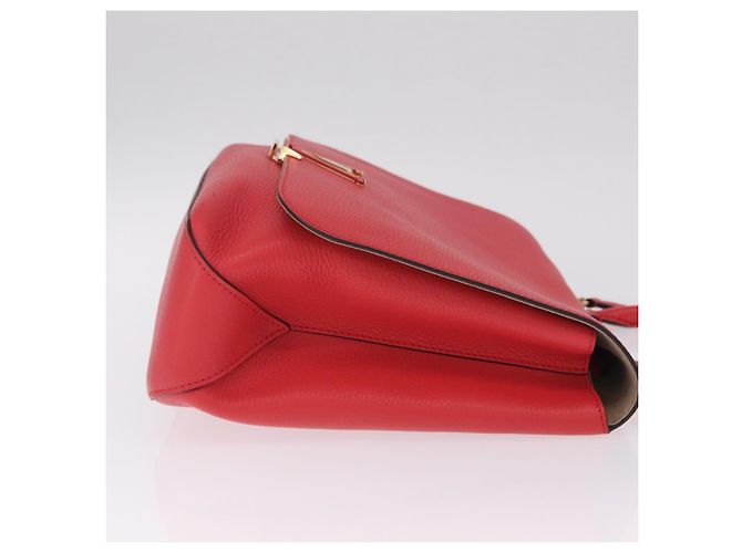 LOUIS VUITTON Parnasea Volta Hand Bag Leather Red M50287 LV - vista 3