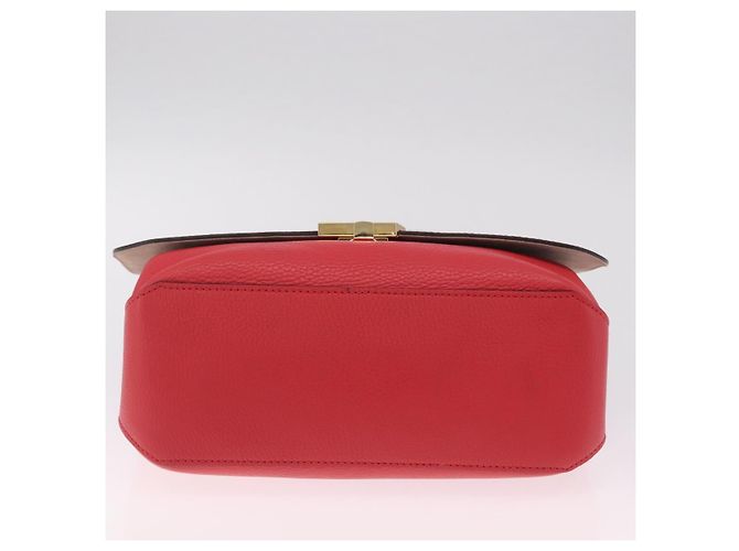 LOUIS VUITTON Parnasea Volta Hand Bag Leather Red M50287 LV - vista 5