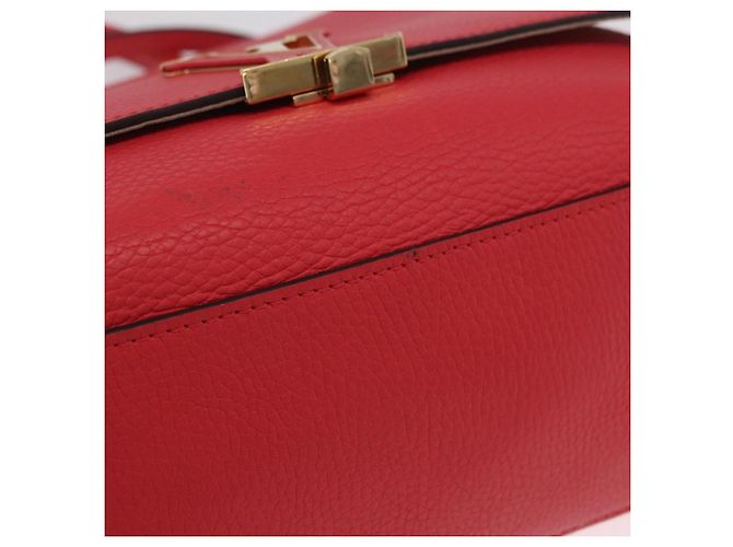 LOUIS VUITTON Parnasea Volta Hand Bag Leather Red M50287 LV - vista 9