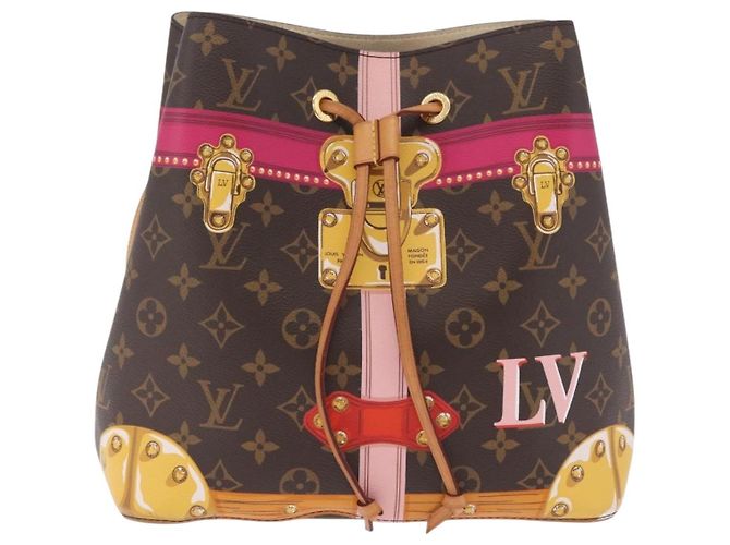 Néonoé LOUIS VUITTON Monogram Neo Noe Summer Trunk Shoulder Bag M40649 LV - vista 2