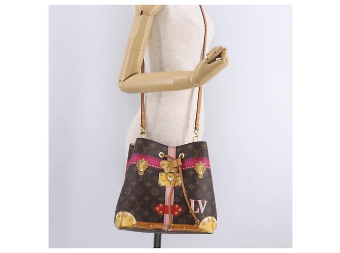 Néonoé LOUIS VUITTON Monogram Neo Noe Summer Trunk Shoulder Bag M40649 LV - vista 29