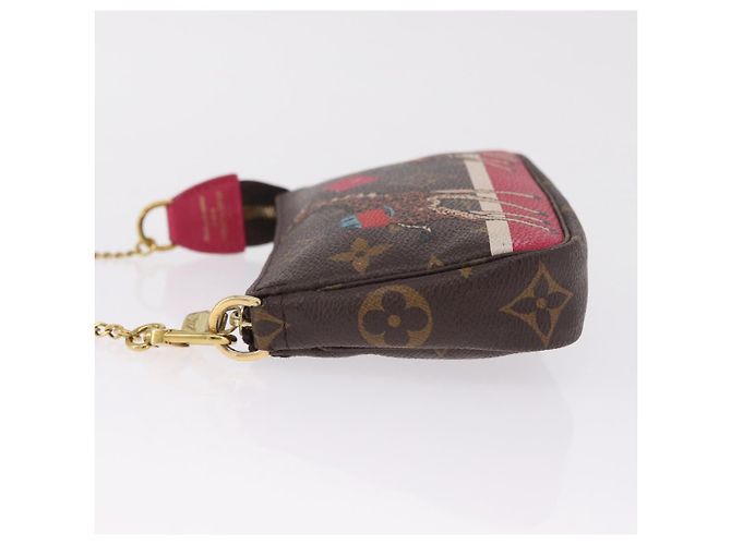 LOUIS VUITTON Monogram Giraffe Mini Pochette Accessoires M62087 - vista 4