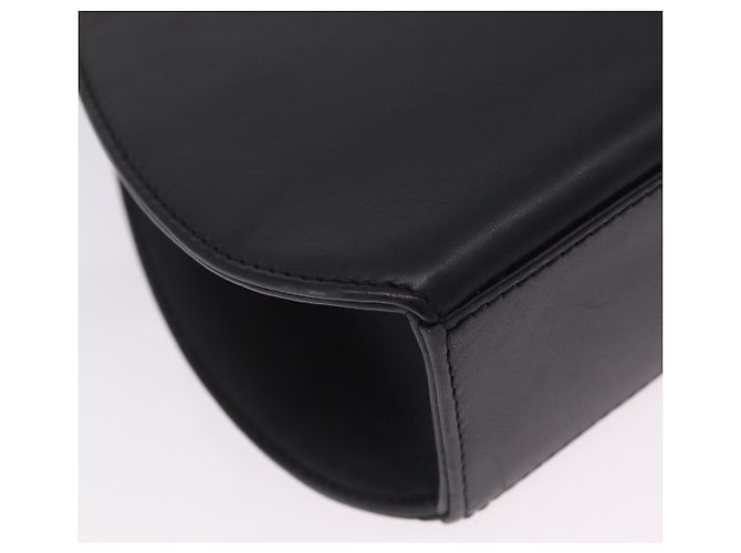 Panthère Cartier PANTHERE Shoulder Bag Leather Black Gold - vista 13