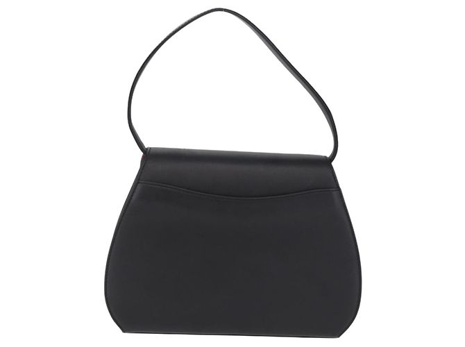 Panthère Cartier PANTHERE Shoulder Bag Leather Black Gold - vista 4