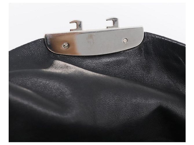 PRADA Hand Bag Nylon Black Silver - view 21