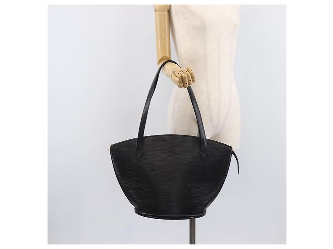 LOUIS VUITTON Epi Saint Jacques Shopping Bag Noir M52272 LV - vue 26