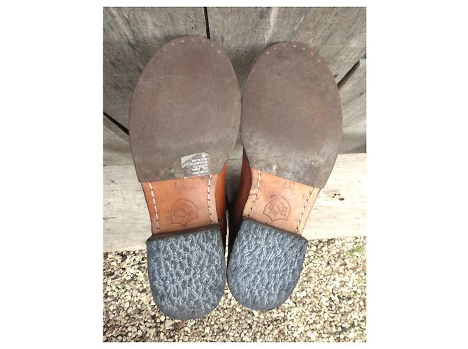 Ash Brando Botas Western de cuero marrón - vista 6