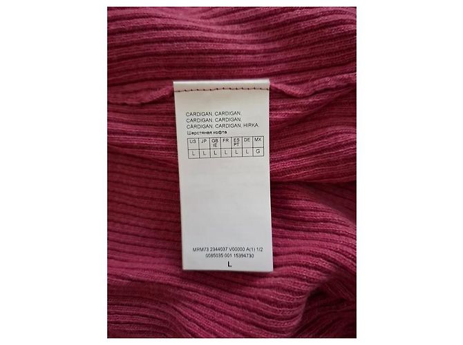 Marina Rinaldi Rosa Wollcardigan - Ansicht 12