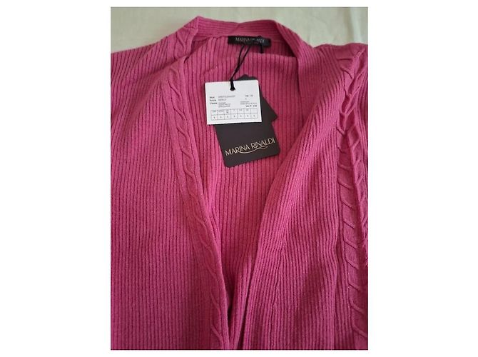 Marina Rinaldi Rosa Wollcardigan - Ansicht 2