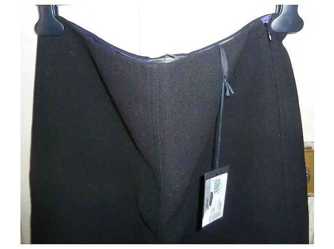 Prada Gonna in Lana Nera - vista 4