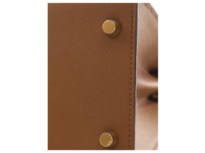 Hermès Brown Epsom Kelly II Sellier 28 - vista 10