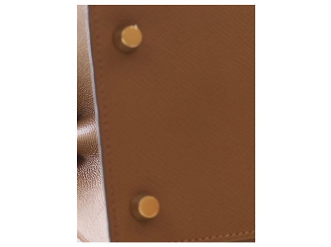 Hermès Brown Epsom Kelly II Sellier 28 - vista 11