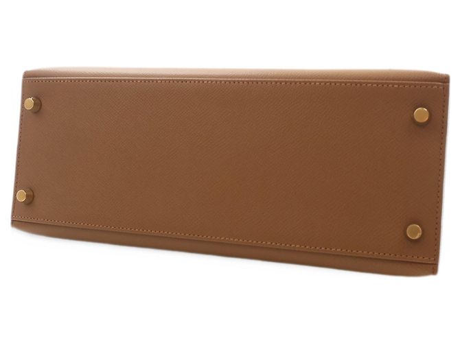 Hermès Brown Epsom Kelly II Sellier 28 - vista 15