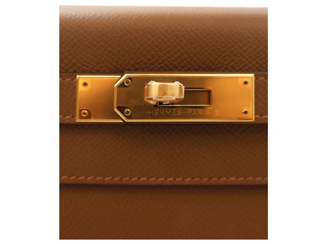 Hermès Brown Epsom Kelly II Sellier 28 - vista 5