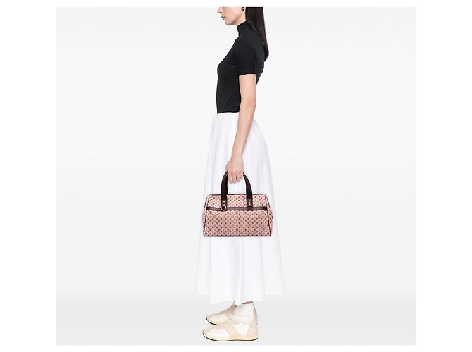 Louis Vuitton Red Monogram Mini Lin Josephine GM - vista 8