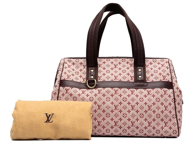 Louis Vuitton Red Monogram Mini Lin Josephine GM - vista 9