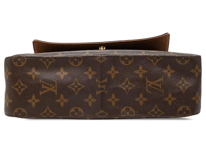 Louis Vuitton Brown Monogram Mini Looping - view 3