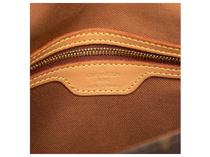 Louis Vuitton Brown Monogram Mini Looping - view 5