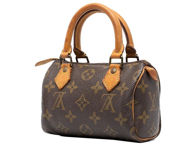 Louis Vuitton Brown Monogram Mini Speedy HL - vista 2