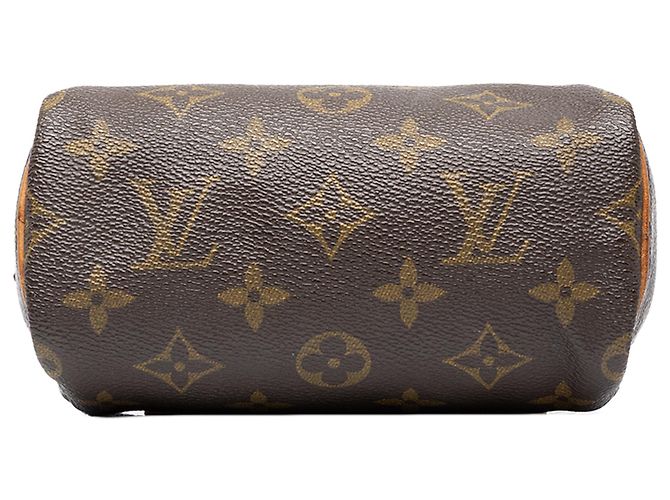 Louis Vuitton Brown Monogram Mini Speedy HL - vista 3