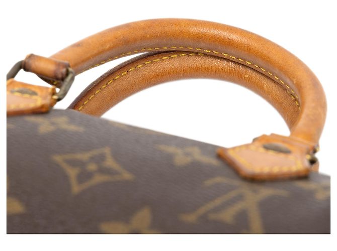 Louis Vuitton Brown Monogram Mini Speedy HL - vista 8
