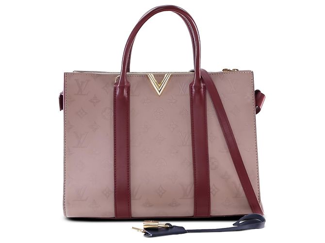 Louis Vuitton Brown Monogram Cuir Plume Very Tote MM - Ansicht 6