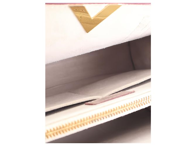 Louis Vuitton Brown Monogram Cuir Plume Very Tote MM - Ansicht 8