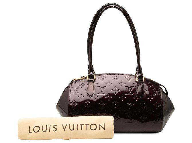 Louis Vuitton Purple Monogram Vernis Sherwood PM - vue 7