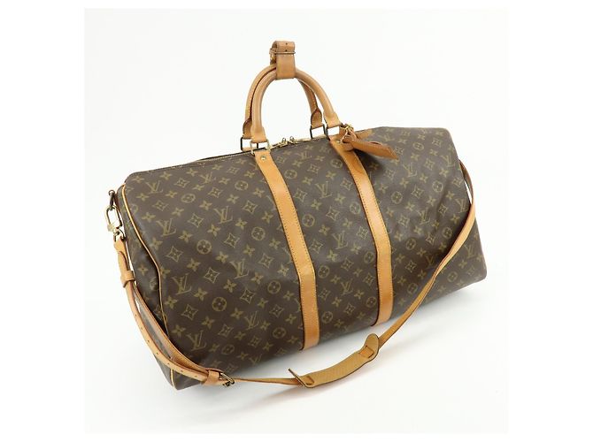 Louis Vuitton Keepall Bandouliere Monogram Canvas 55 - vista 4