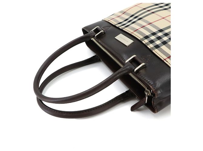 mala Burberry Nova Check - vista 5