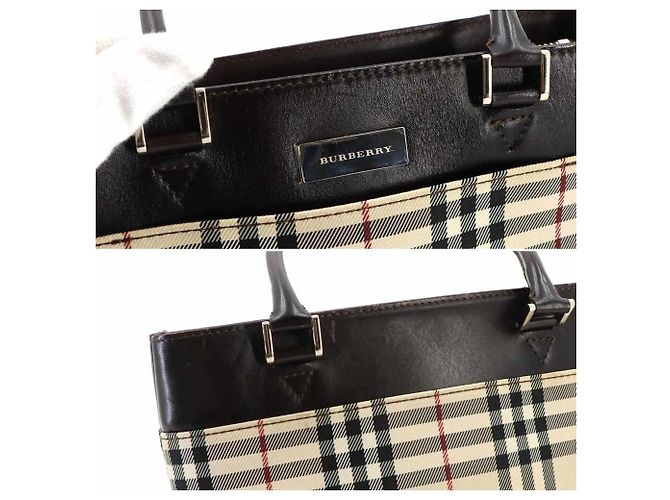 mala Burberry Nova Check - vista 8